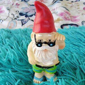 Miniature Gnome Fairy Garden Figurine Statue
